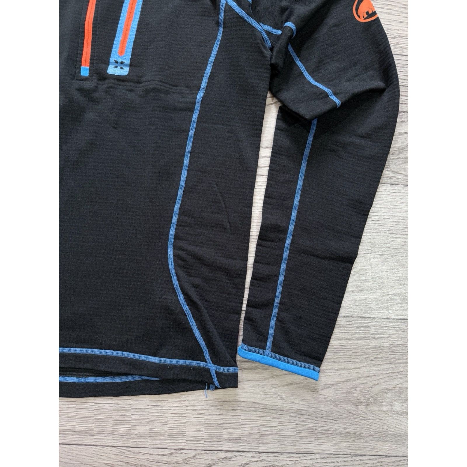 Mammut Mammut Eiswand EXTREME 1/4 Zip Pull Light Mens Ski Touring Sweater Size S Navy Pullover Size US S / EU 44-46 / 1 - 4 Thumbnail