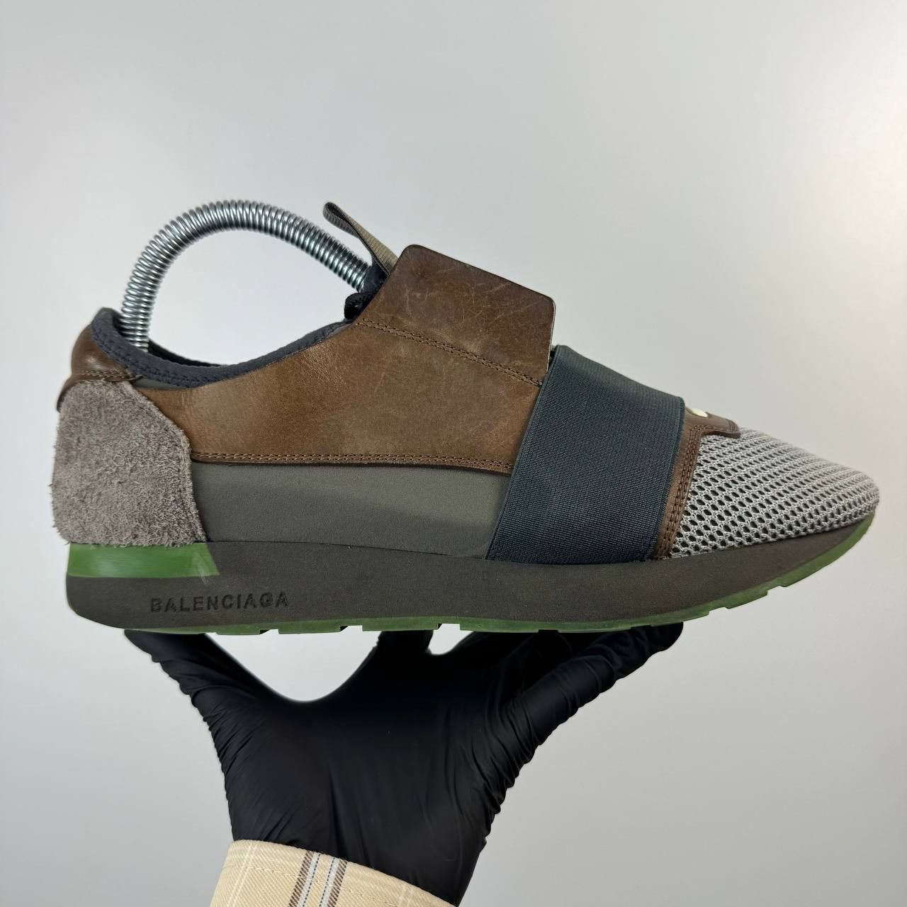 Balenciaga Balenciaga Race Runner Mesh Sneakers Mens Size EU 39 Size US 6 / EU 39 - 6 Thumbnail