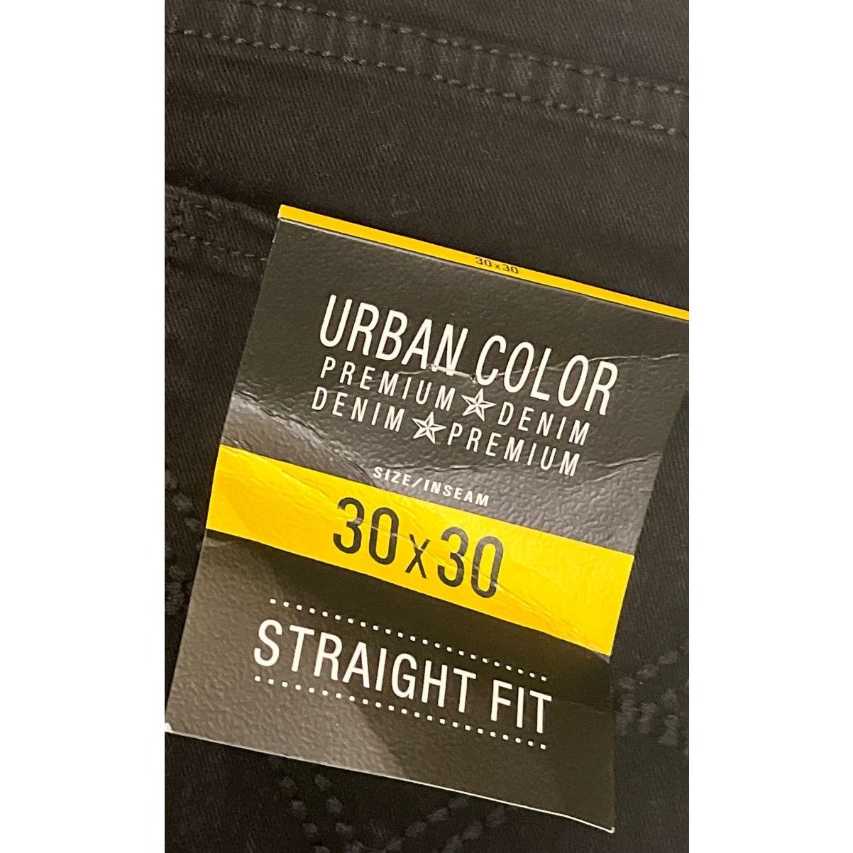 Other Urban Color Straight Fit Black Jeans - Size 30 x 30 - NEW Size US 30 / EU 46 - 14 Thumbnail