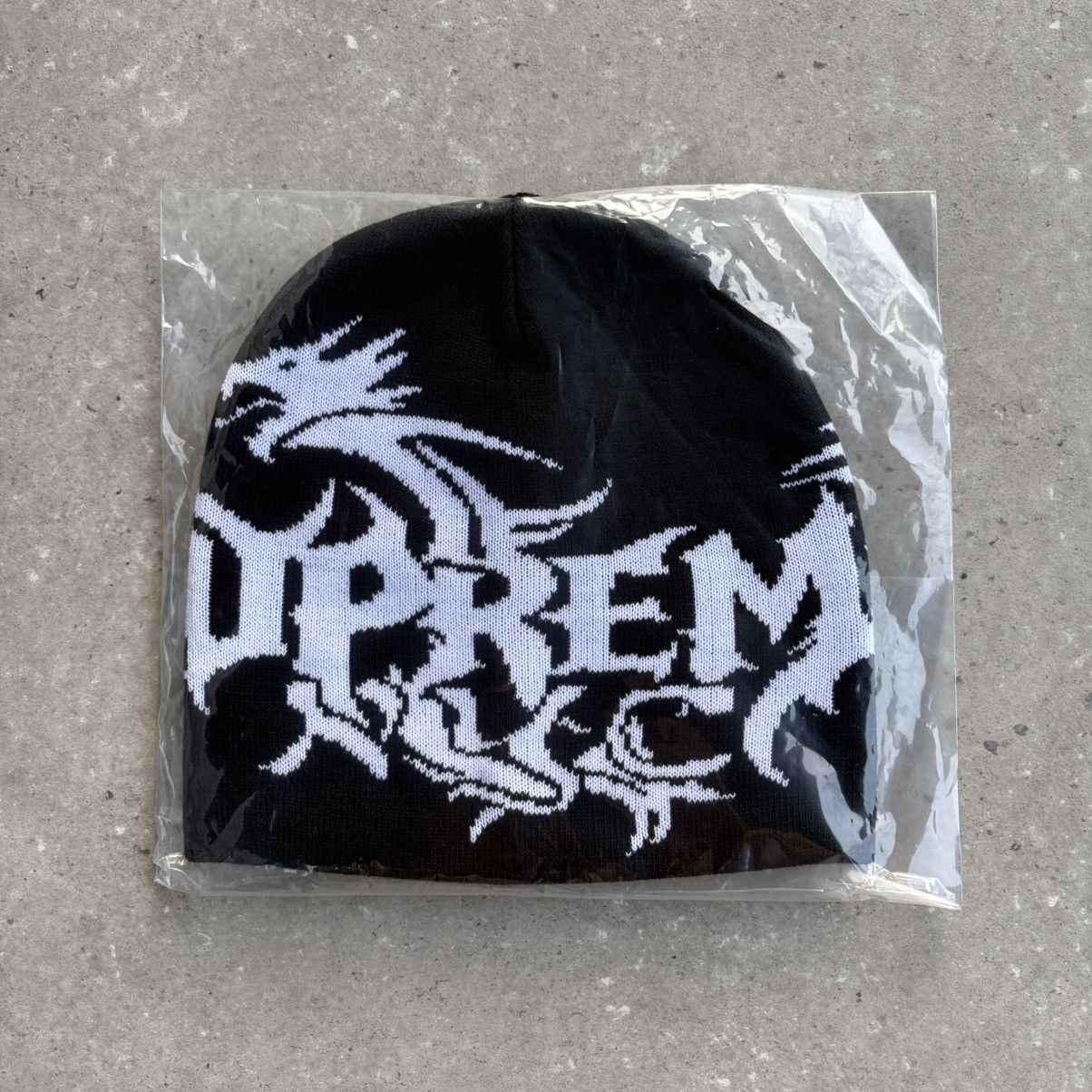 Supreme Supreme Crochet Beanie Black | Grailed