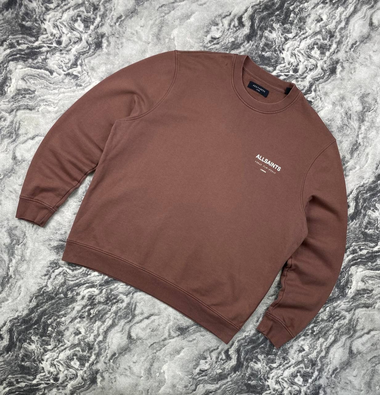 Allsaints AllSaints Underground Crewneck Sweatshirt Big Logo Men Size US L / EU 52-54 / 3 - 2 Thumbnail