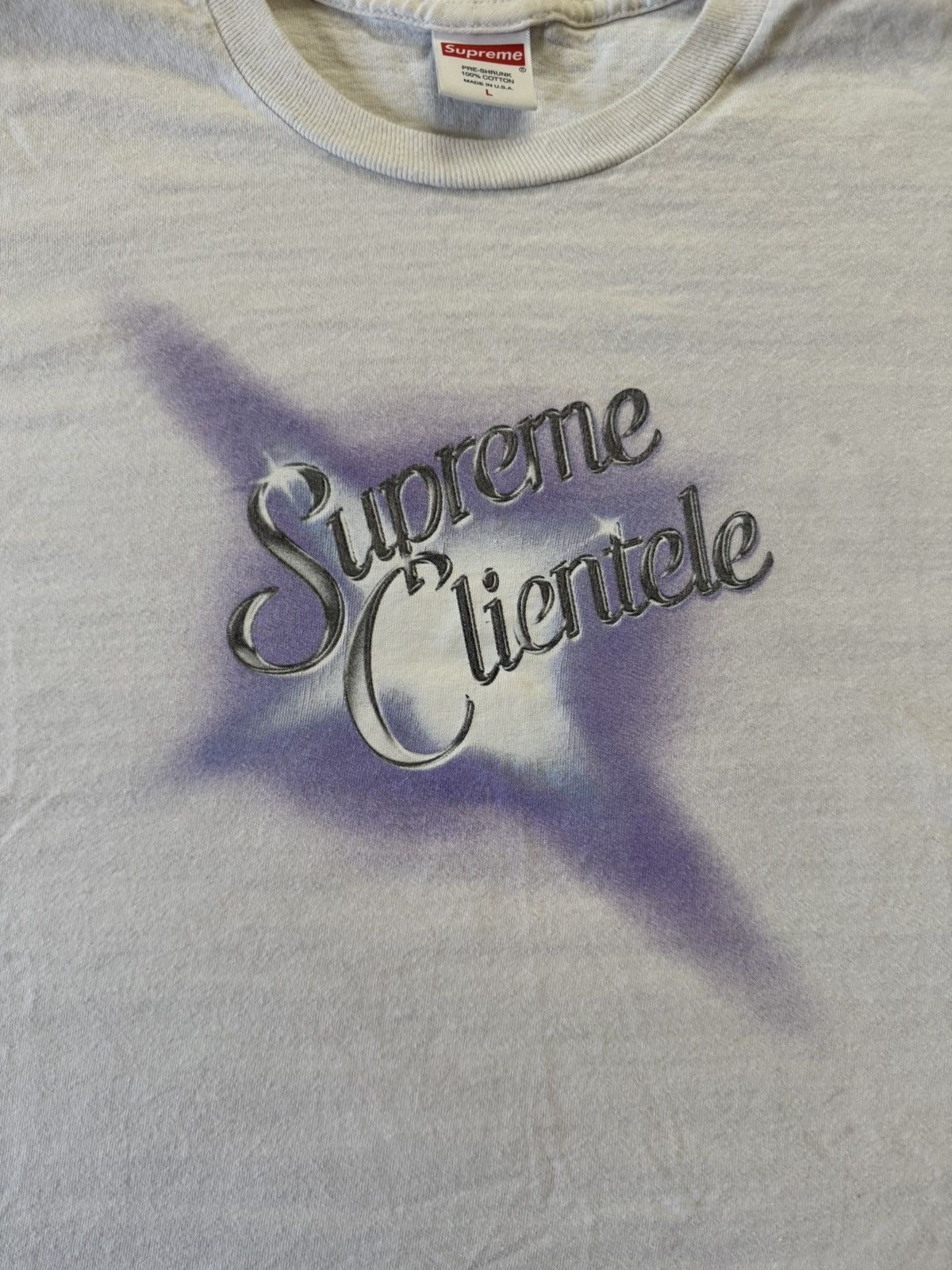 Supreme Supreme Clientele Tee Size US L / EU 52-54 / 3 - 2 Thumbnail
