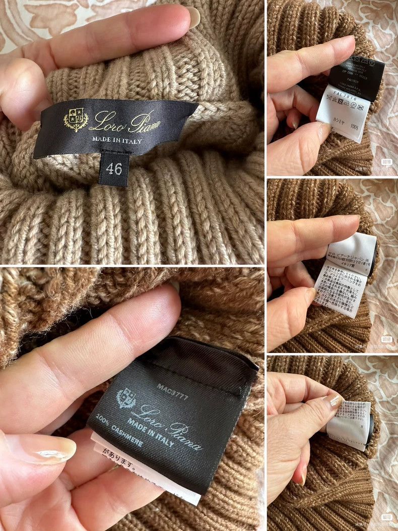 Loro Piana LORO PIANA Cashmere gradient sweater Size L / US 10 / IT 46 - 5 Thumbnail