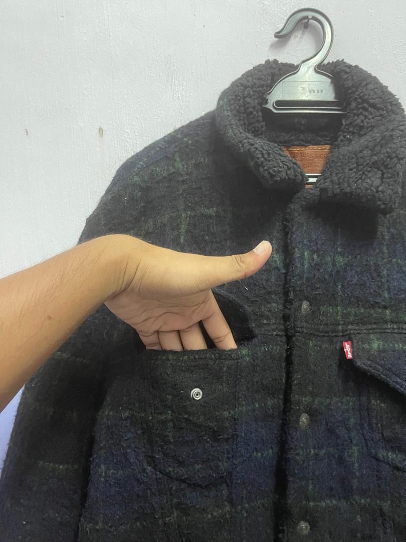 Levi's Levi's Navy Vintage Fit Sherpa Jacket Size US M / EU 48-50 / 2 - 10 Thumbnail
