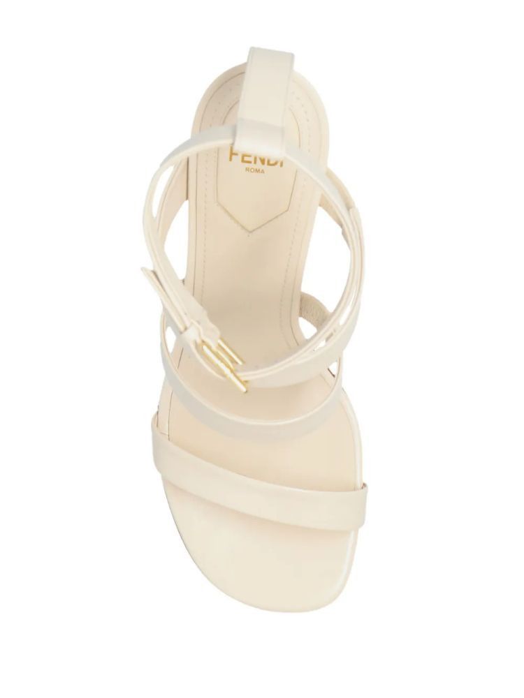 Fendi o1s1wg110525 Sandals in White Size US 7.5 / IT 37.5 - 5 Thumbnail