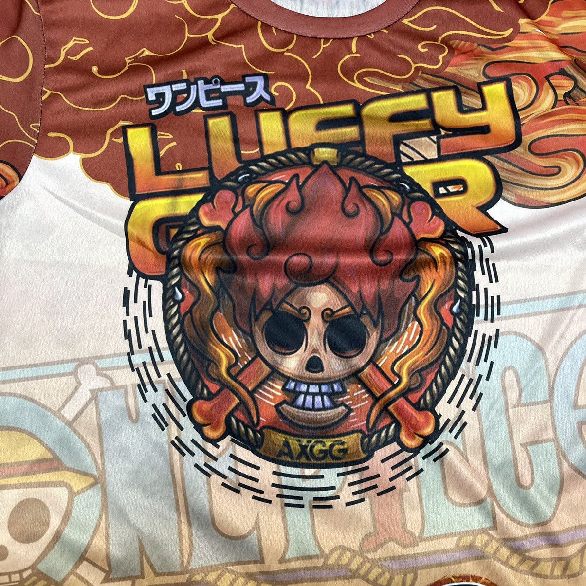 One Piece LUFFY GEAR 5TH Custom Sublimation Polyester Jersey Size US M / EU 48-50 / 2 - 2 Thumbnail