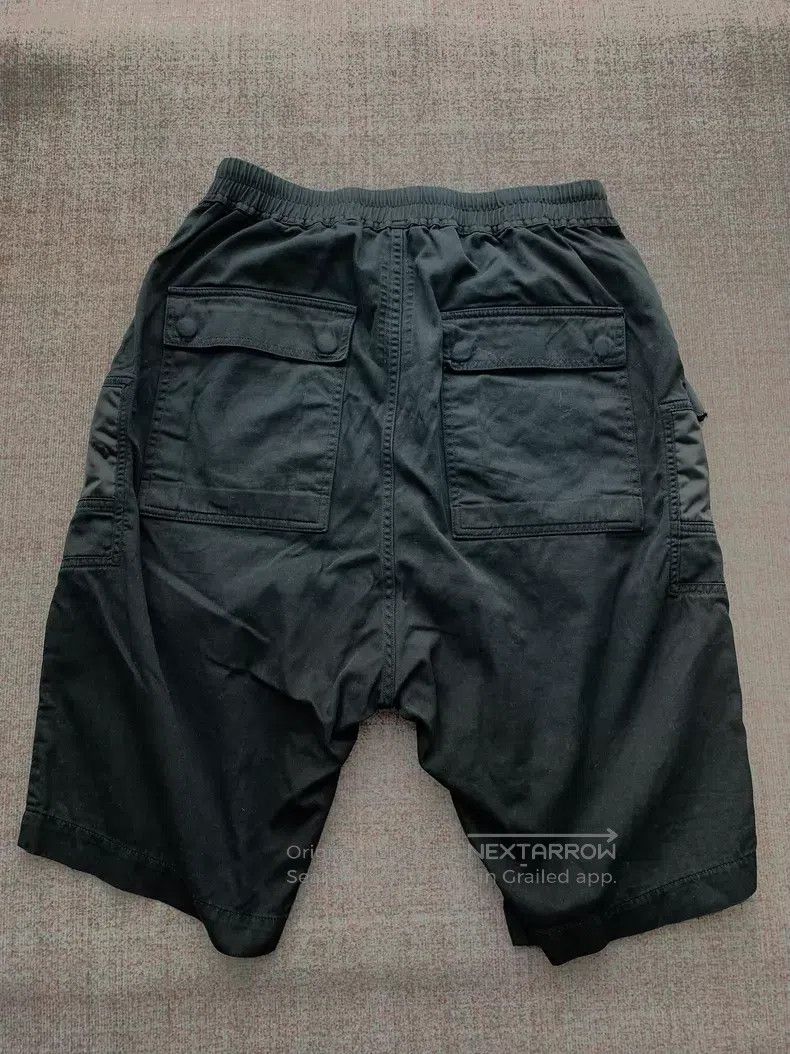 Rick Owens Rick Owens Black Cargo Shorts Size US 34 / EU 50 - 2 Thumbnail