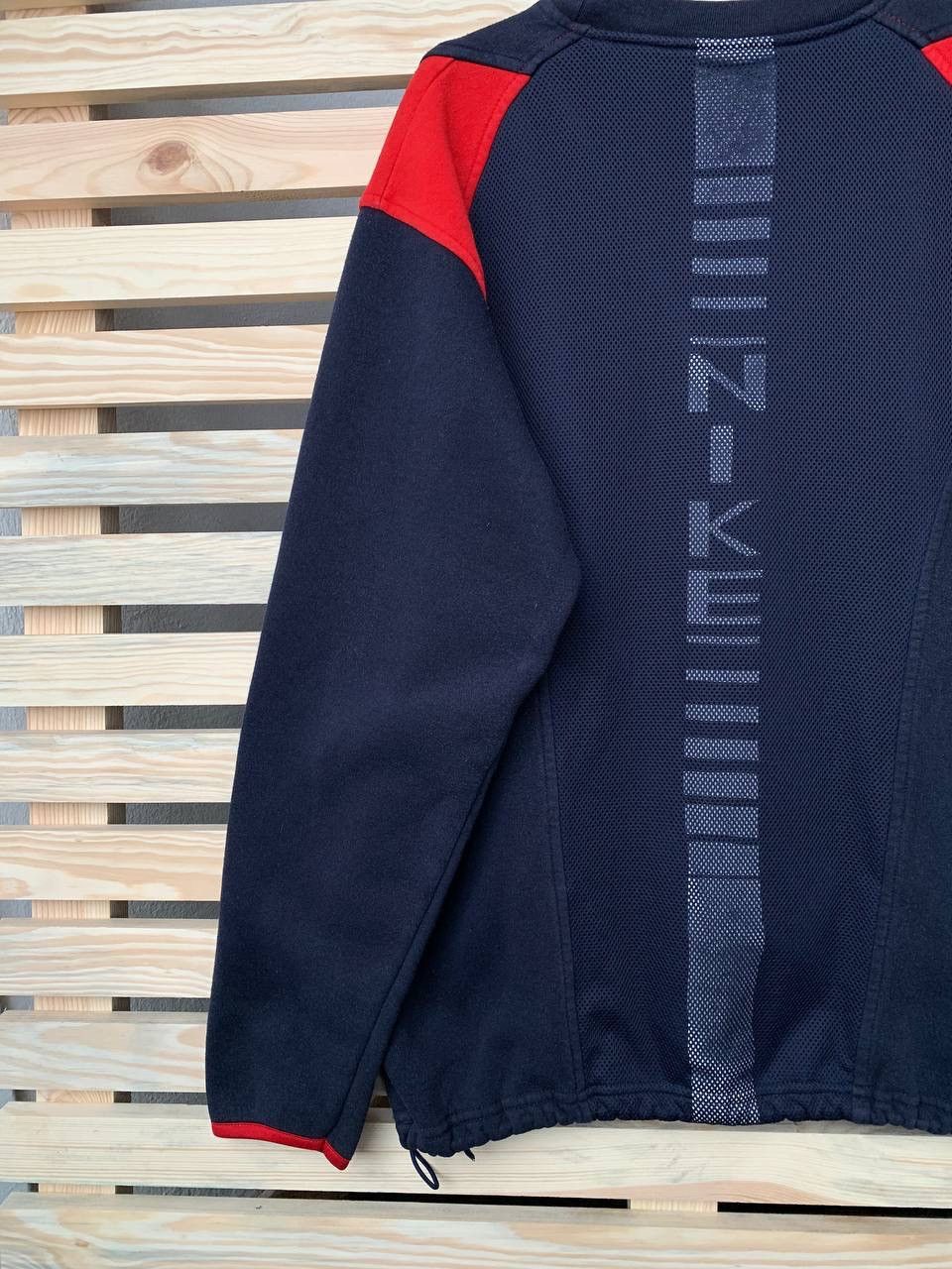 Nike × Vintage 00s Vintage Nike Center Swoosh Logo Oversized Sweatshirt Size US XL / EU 56 / 4 - 3 Thumbnail