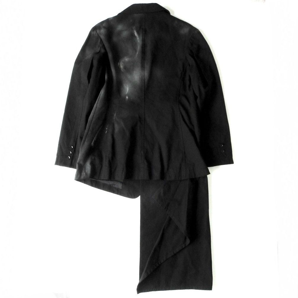 Yohji Yamamoto Yohji Yamamoto +Noir AW18 Smoke Paint Jacket Size M / US 6-8 / IT 42-44 - 3 Thumbnail