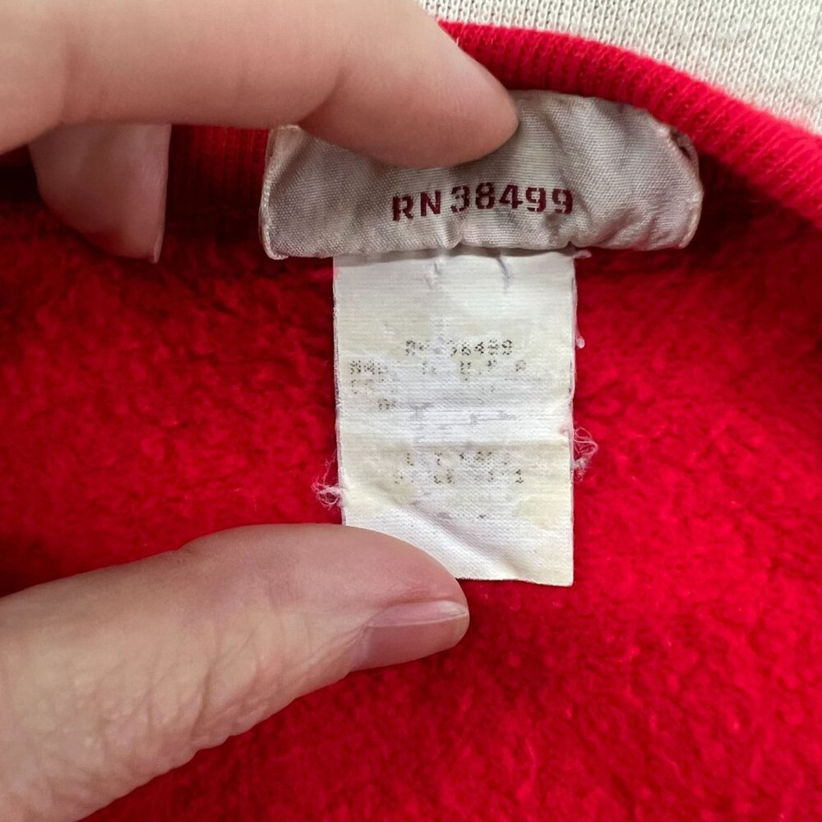Vintage Vintage 90s Varsity Ugly Christmas Sweatshirt Santa Snowman Size L / US 10 / IT 46 - 11 Thumbnail