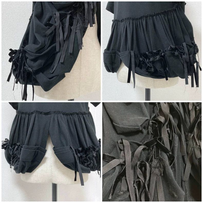 Comme des Garcons Comme Des Garcons Black Vintage Trim Top Size M / US 6-8 / IT 42-44 - 9 Thumbnail