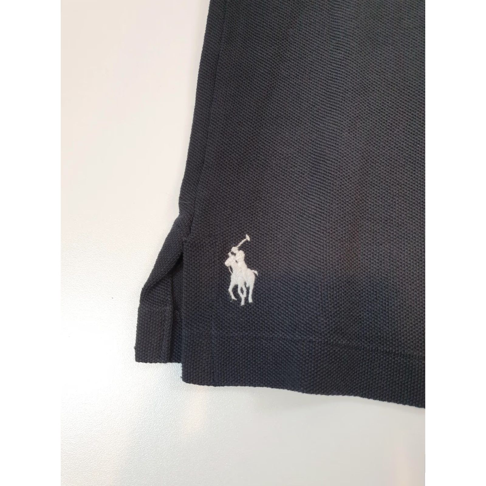 Polo Ralph Lauren Polo Ralph Lauren Polo Shirt Mens XL Navy Classic Fit Long Sleeve Pique Size US XL / EU 56 / 4 - 2 Thumbnail