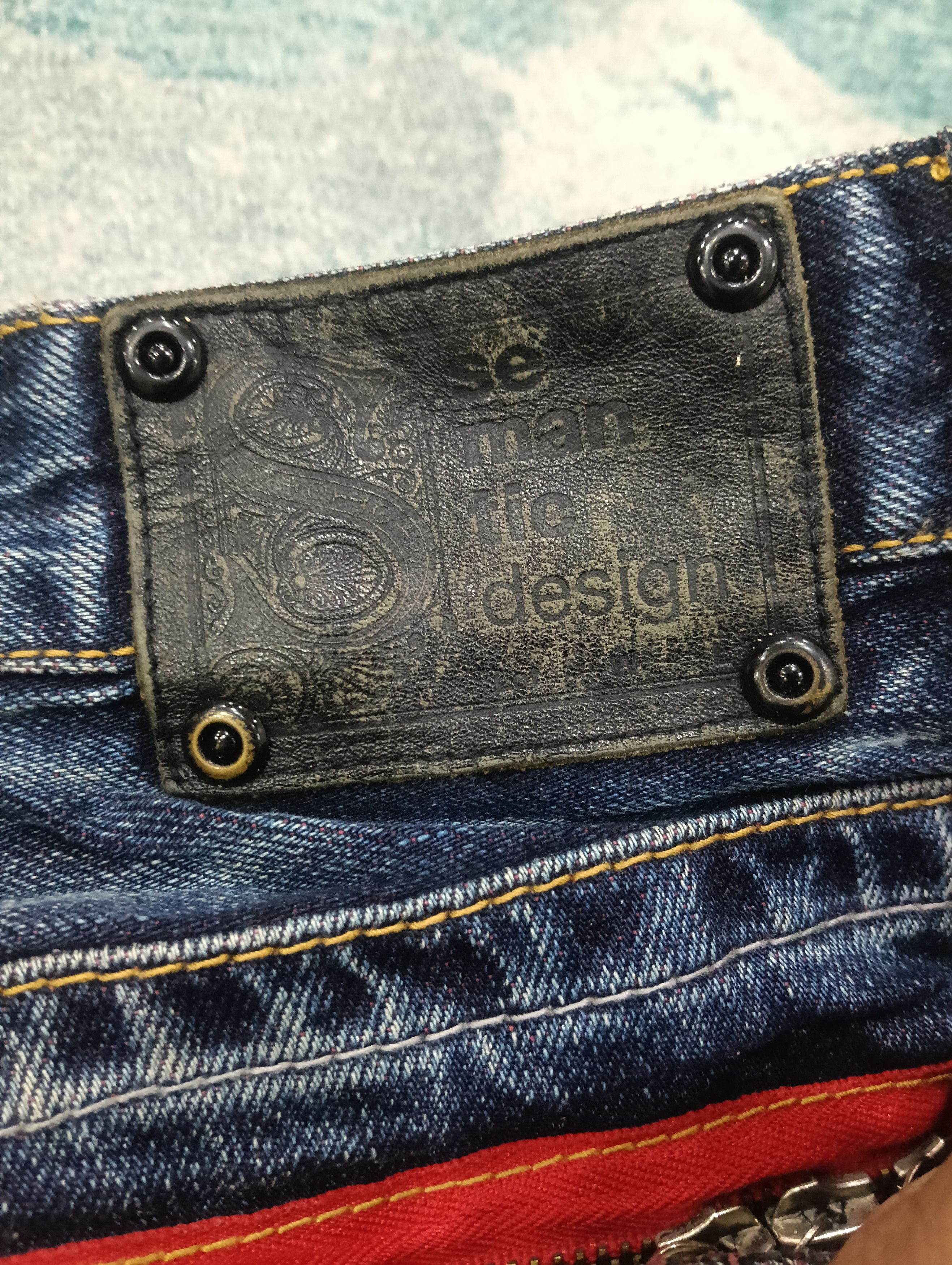 If Six Was Nine Semantic Design Denim Size US 34 / EU 50 - 16 Thumbnail