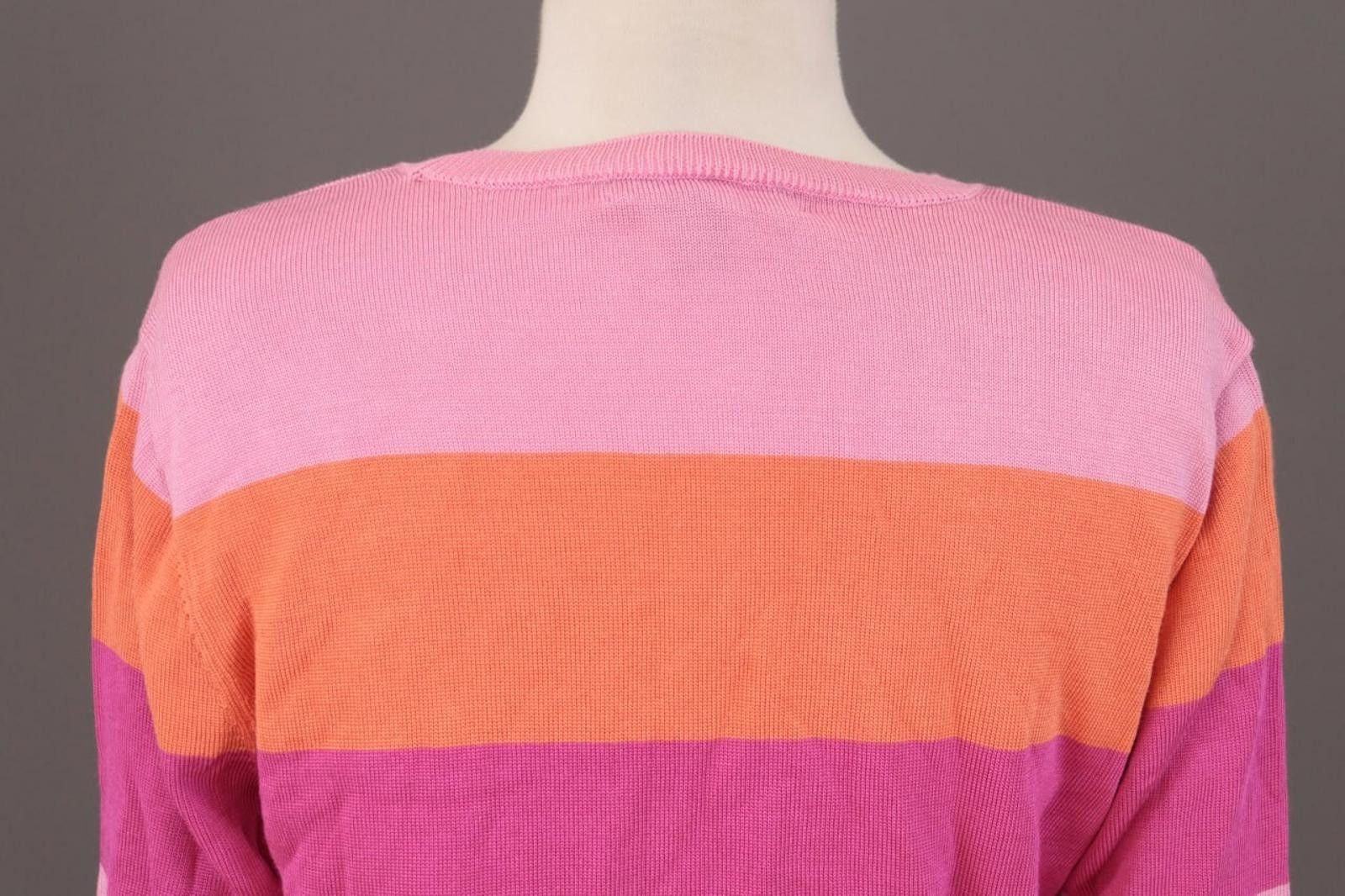 Lauren Ralph Lauren Lauren Ralph Lauren Multicolor Striped Jumper Sweater Size L Size L / US 10 / IT 46 - 8 Thumbnail