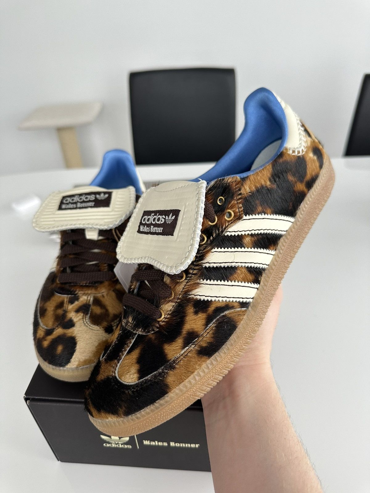 Adidas × Wales Bonner Adidas Wales Bonner Samba Léopard | Grailed