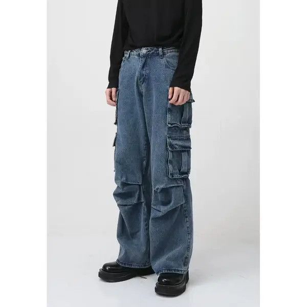 Vintage distressed cargo pants Size US 34 / EU 50 - 1 Thumbnail