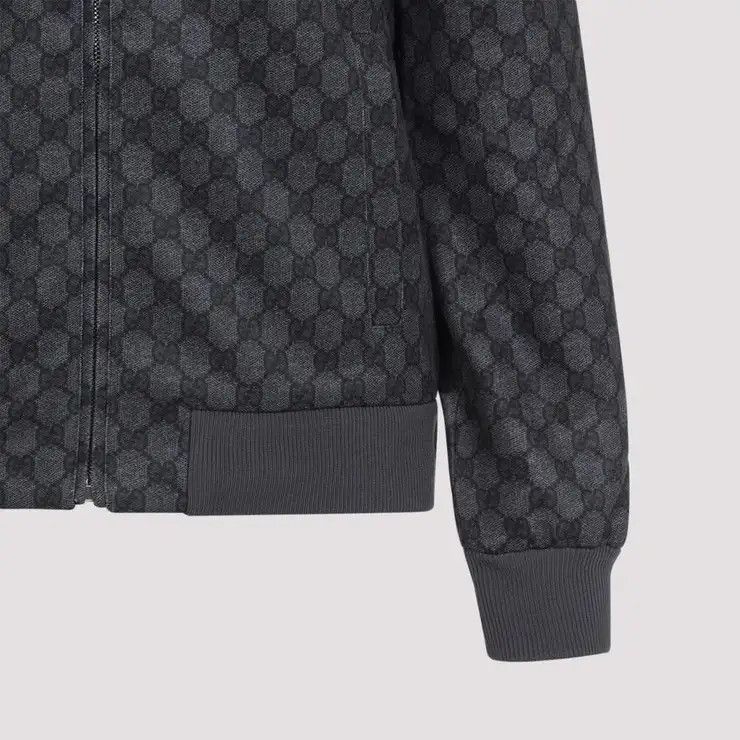 Gucci o1B3y1r0426 Printed Technical Jersey Zip Sweatshirt in Black Size US S / EU 44-46 / 1 - 3 Thumbnail