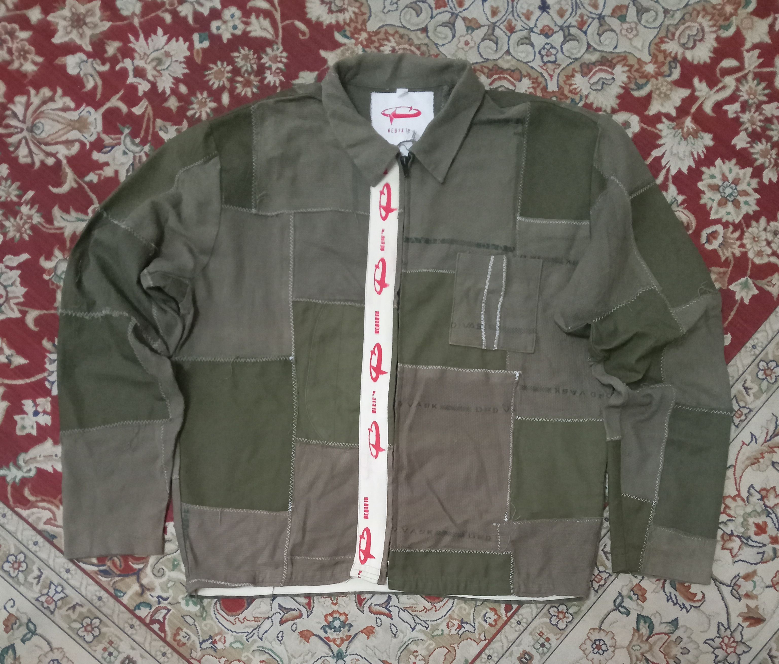image of Rebirth X Klaus Samsøe Limited Edition 56/200 Jacket in Green, Men's (Size Large)