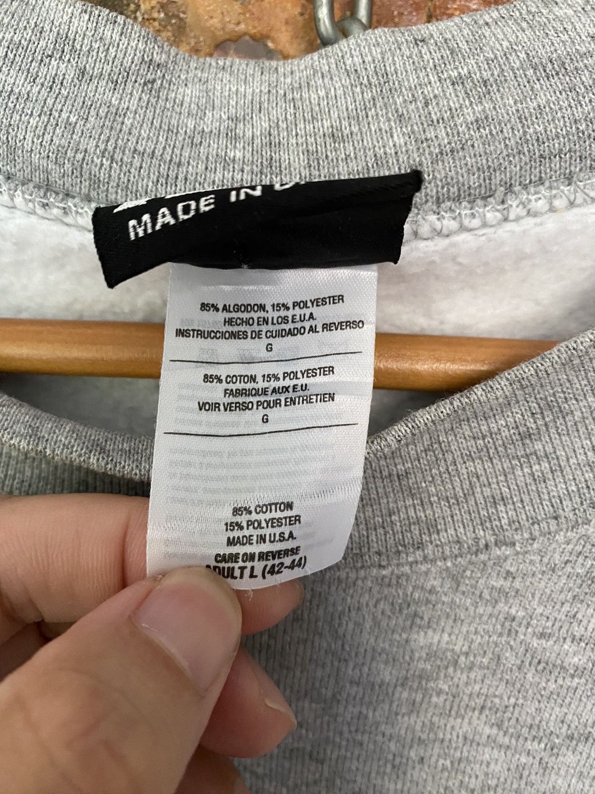 No Fear 90s No Fear Poem sweatshirt Size US L / EU 52-54 / 3 - 13 Thumbnail