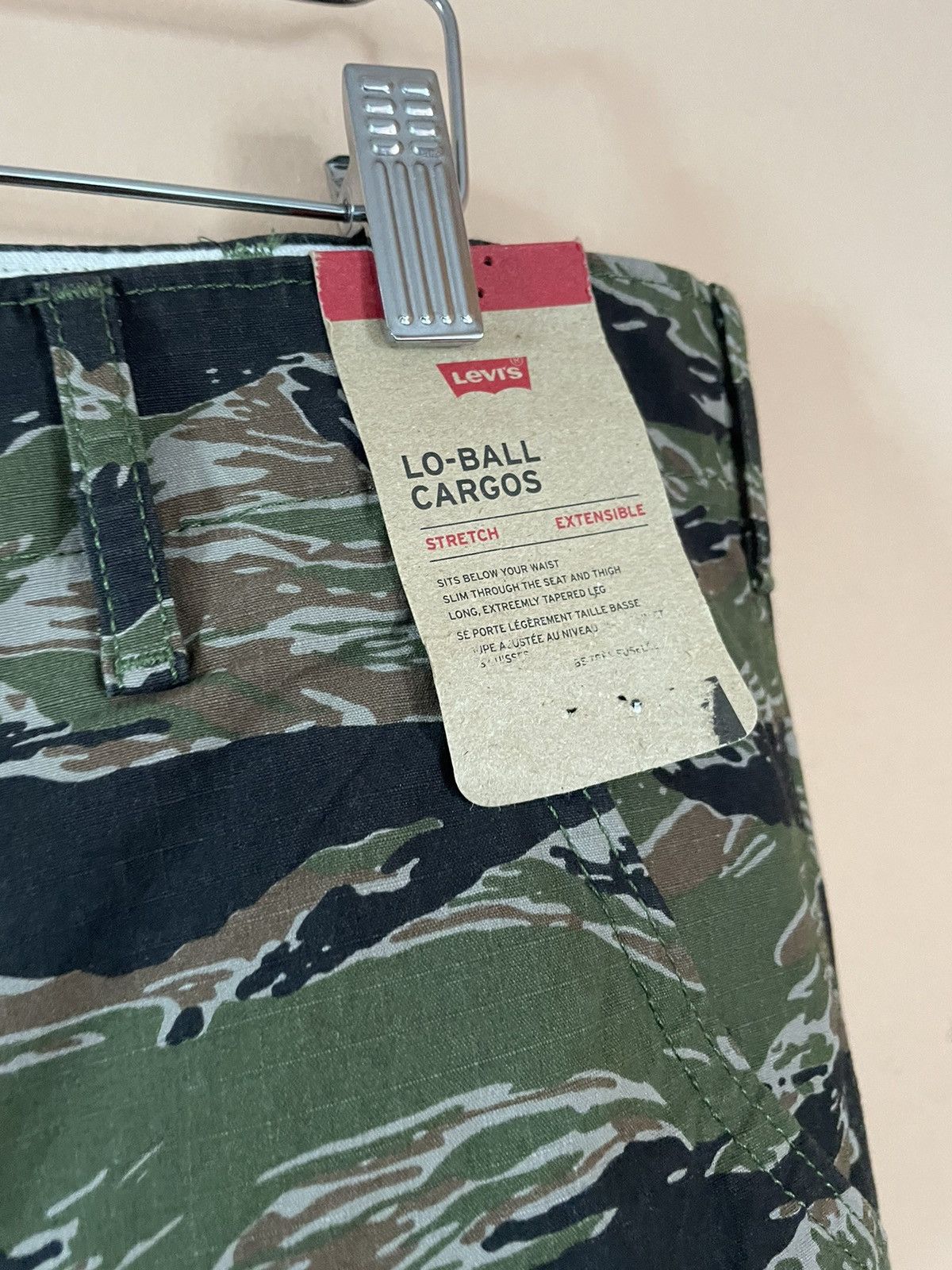 Levi's Levi’s lo-ball tiger camo cargo pants Size US 36 / EU 52 - 4 Thumbnail