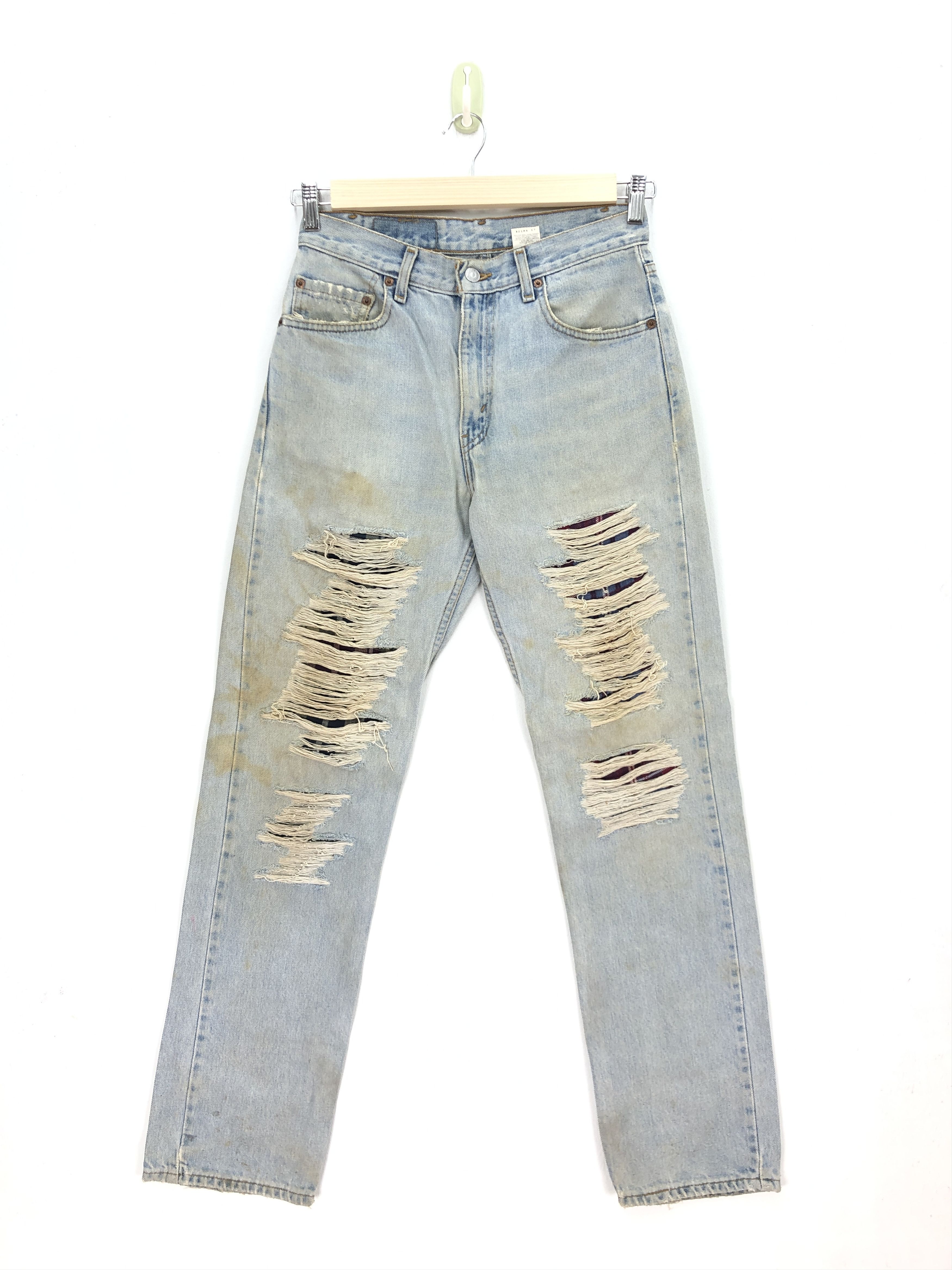 Levi's Vintage Lev's 505 Jeans Dirty Levi's Distressed Denim - . Size 28" / US 6 / IT 42 - 1 Thumbnail