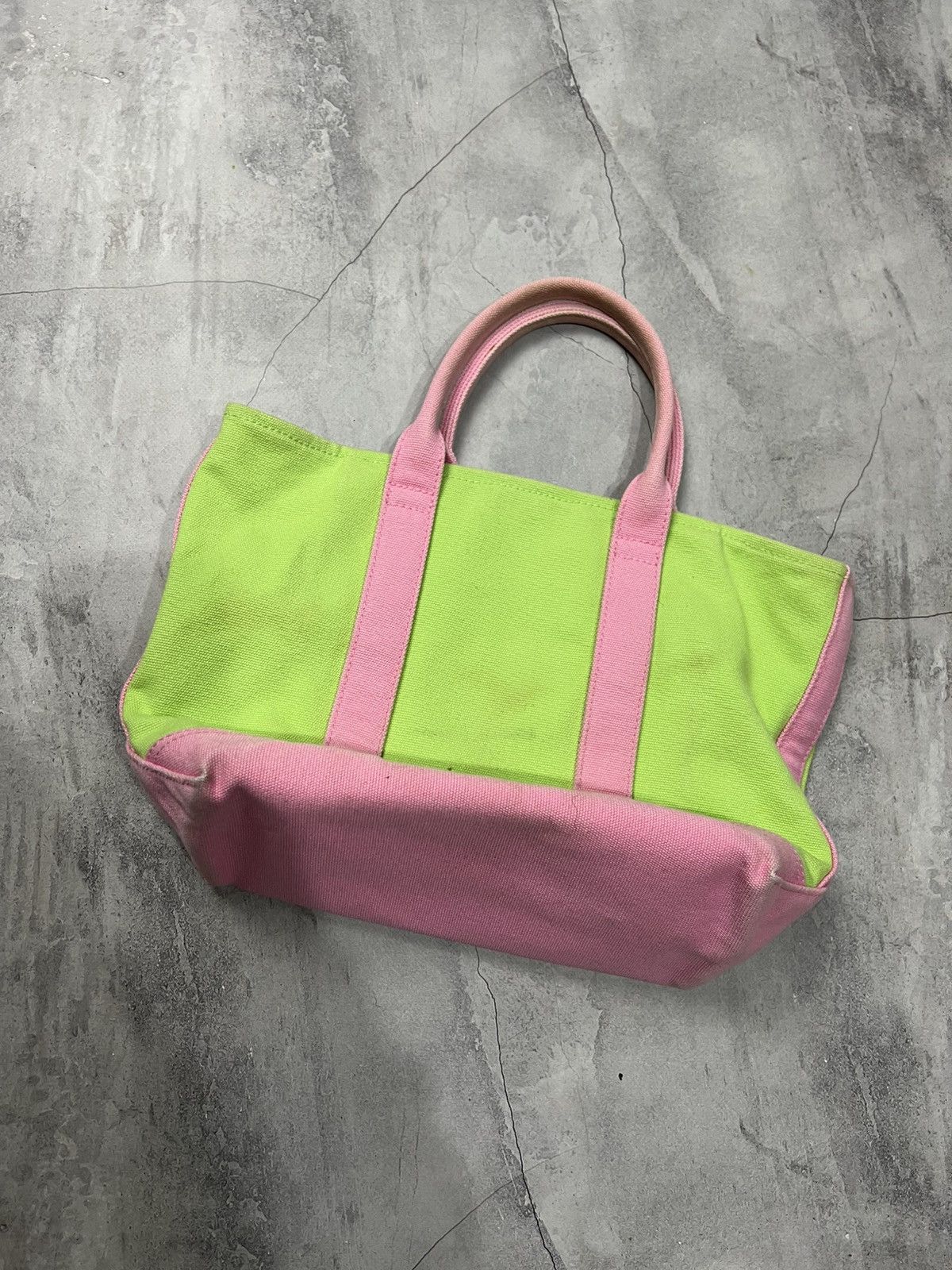 Polo Ralph Lauren × Vintage Sun Faded Ralph Lauren Canvas Bag (unisex) Size ONE SIZE - 6 Thumbnail