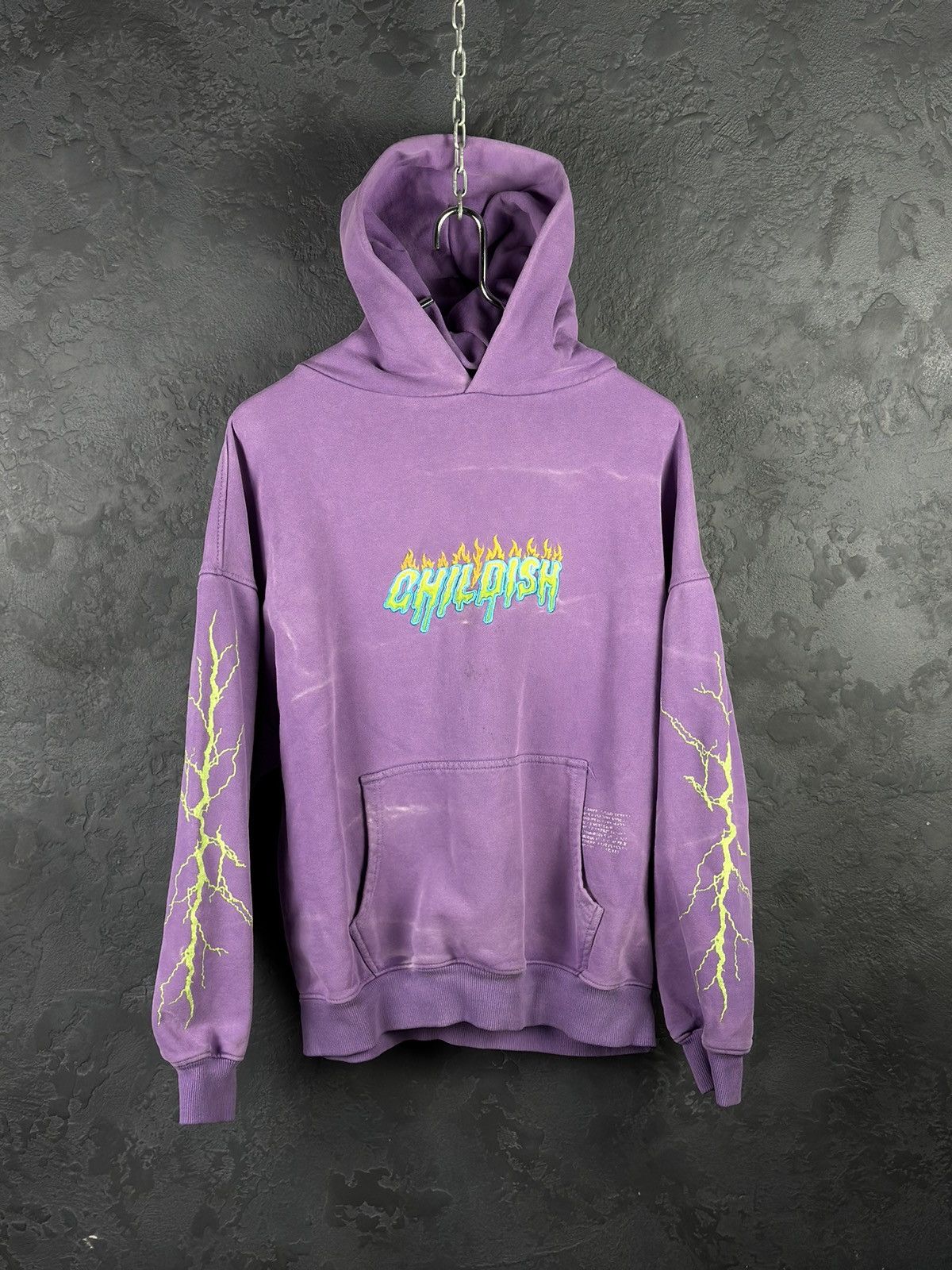 CHILDS Childish Robs Motors 90s Purple Hoodie Big Logo Y2K Racing Size US S / EU 44-46 / 1 - 1 Thumbnail