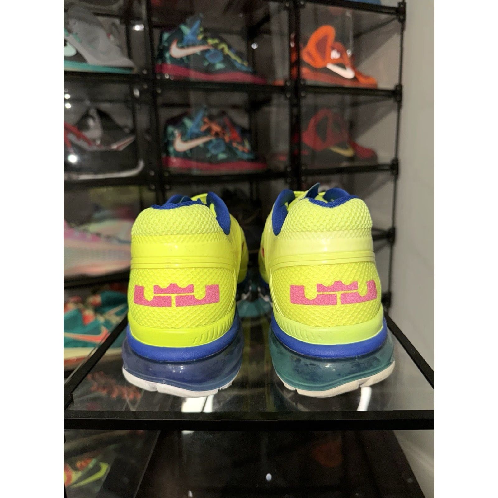 Nike Nike Air Trainer 1.3 Max Breathe Lebron Hazardous Materials PE Promo Sample 11 Men Green Sneaker Athletic Max 11 Nike Air Trainer Size US 11 / EU 44 - 4 Thumbnail