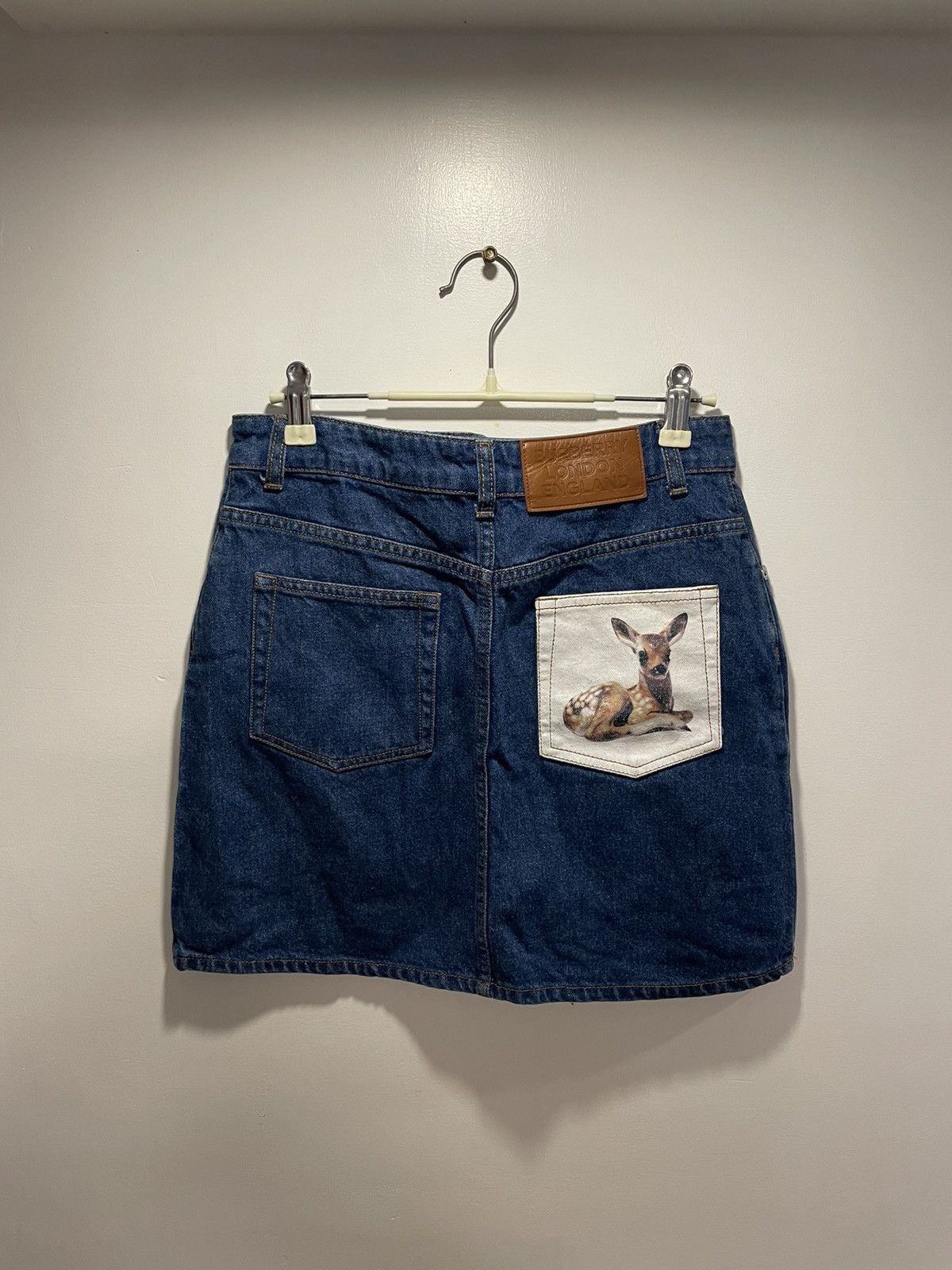Burberry Burberry London blue denim mini skirt Size 26" / US 2 / IT 38 - 2 Thumbnail