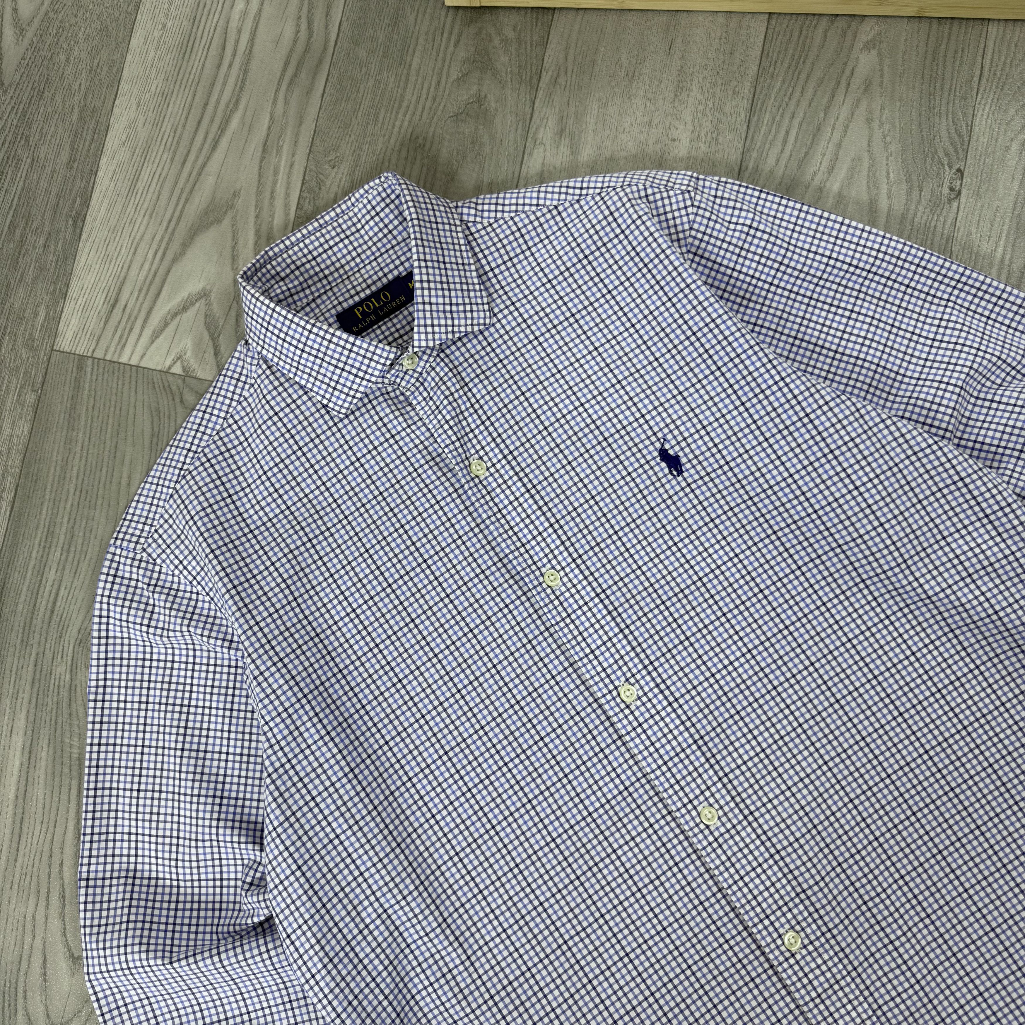 Polo Ralph Lauren Vintage Polo Ralph Lauren Check Button Up Longsleeve Shirt Size US M / EU 48-50 / 2 - 7 Thumbnail