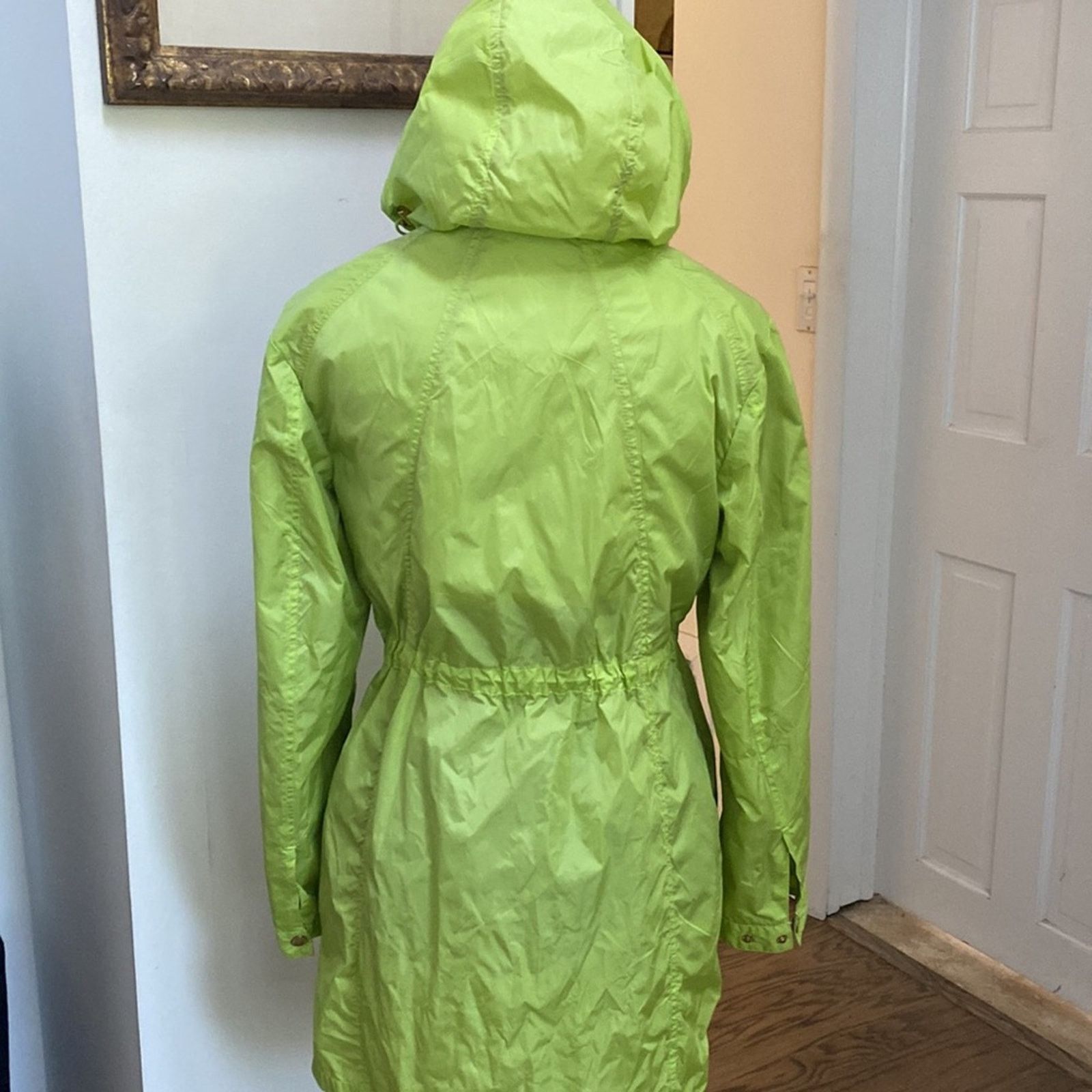 Johnston & Murphy Johnston & Murphy 3/4 Length Hooded Windbreaker Size XS Size XS / US 0-2 / IT 36-38 - 4 Thumbnail