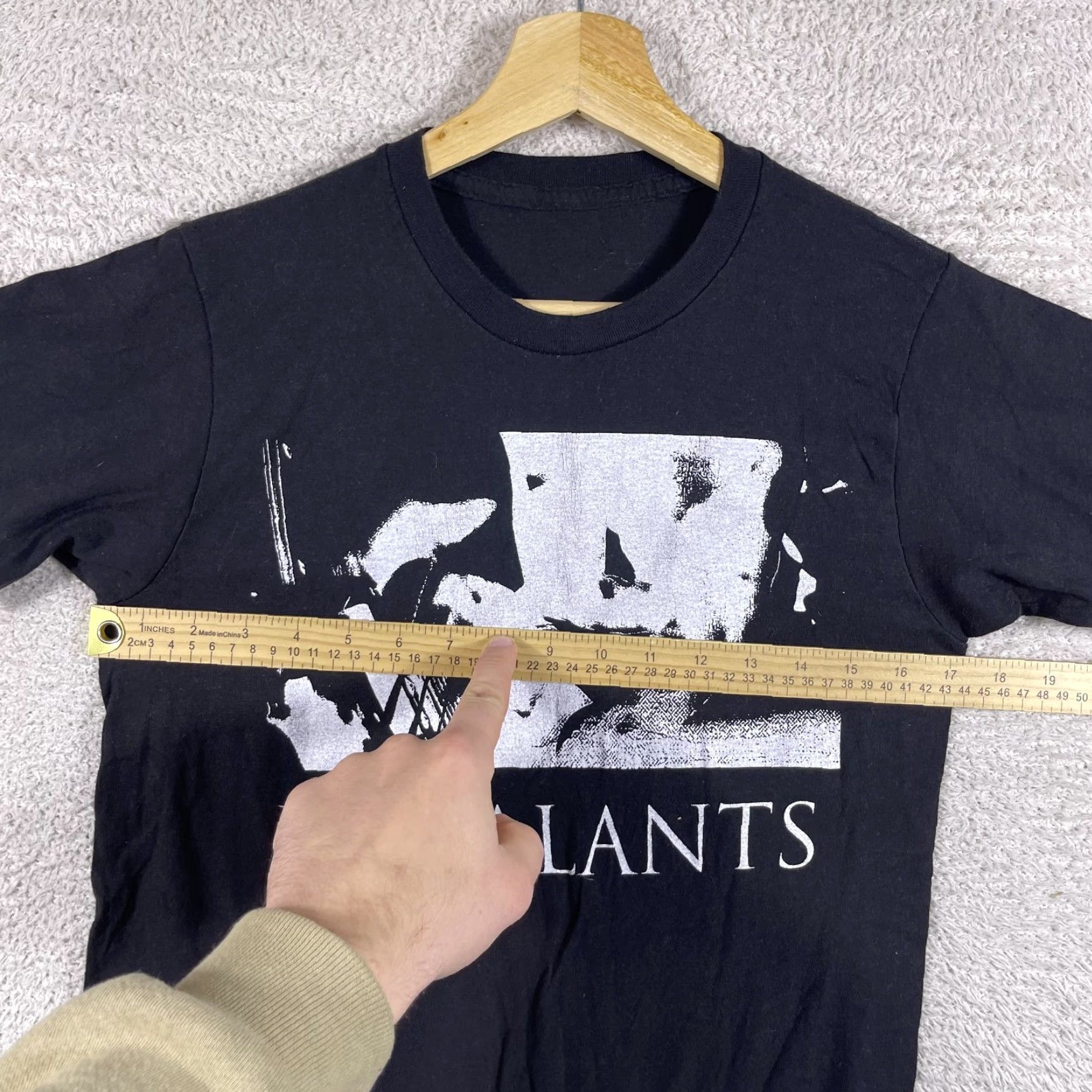 Vintage VINTAGE Exhalants Band T-Shirt Punk Harcore Noise Chat Pile Texas ATX Black S Adults Mens Short Sleeve Crew Neck Vintage Yes Size US S / EU 44-46 / 1 - 5 Thumbnail