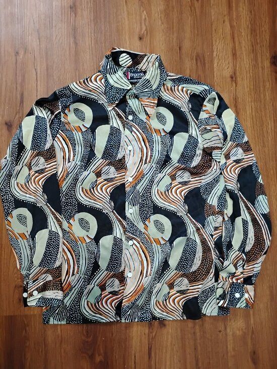 Arrow Vintage Brigade Arrow Psychedelic Polyester Disco Shirt Size US L / EU 52-54 / 3 - 2 Thumbnail
