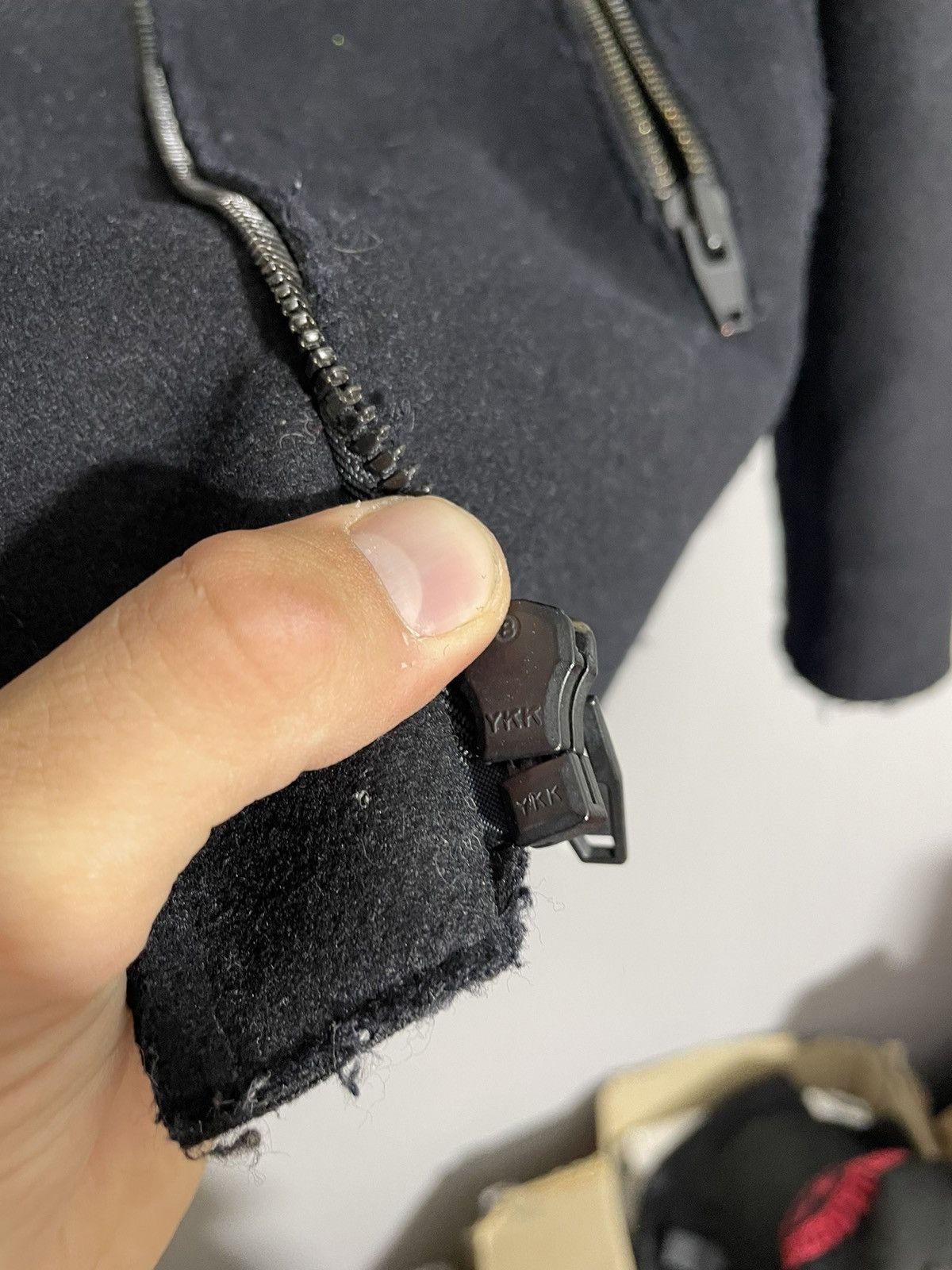 Alexander Wang × H&M Alexander Wang x H&M wool biker jacket Size M / US 6-8 / IT 42-44 - 12 Thumbnail