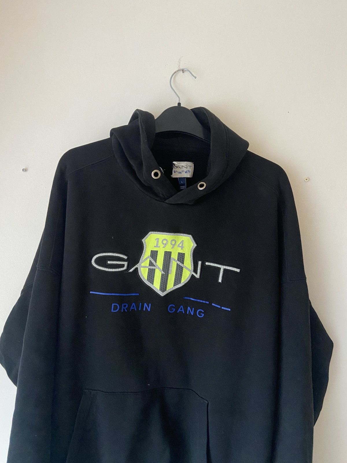 Drain Gang × Gant Drain Gang Gant Hoodie L + Patch Size US L / EU 52-54 / 3 - 3 Thumbnail