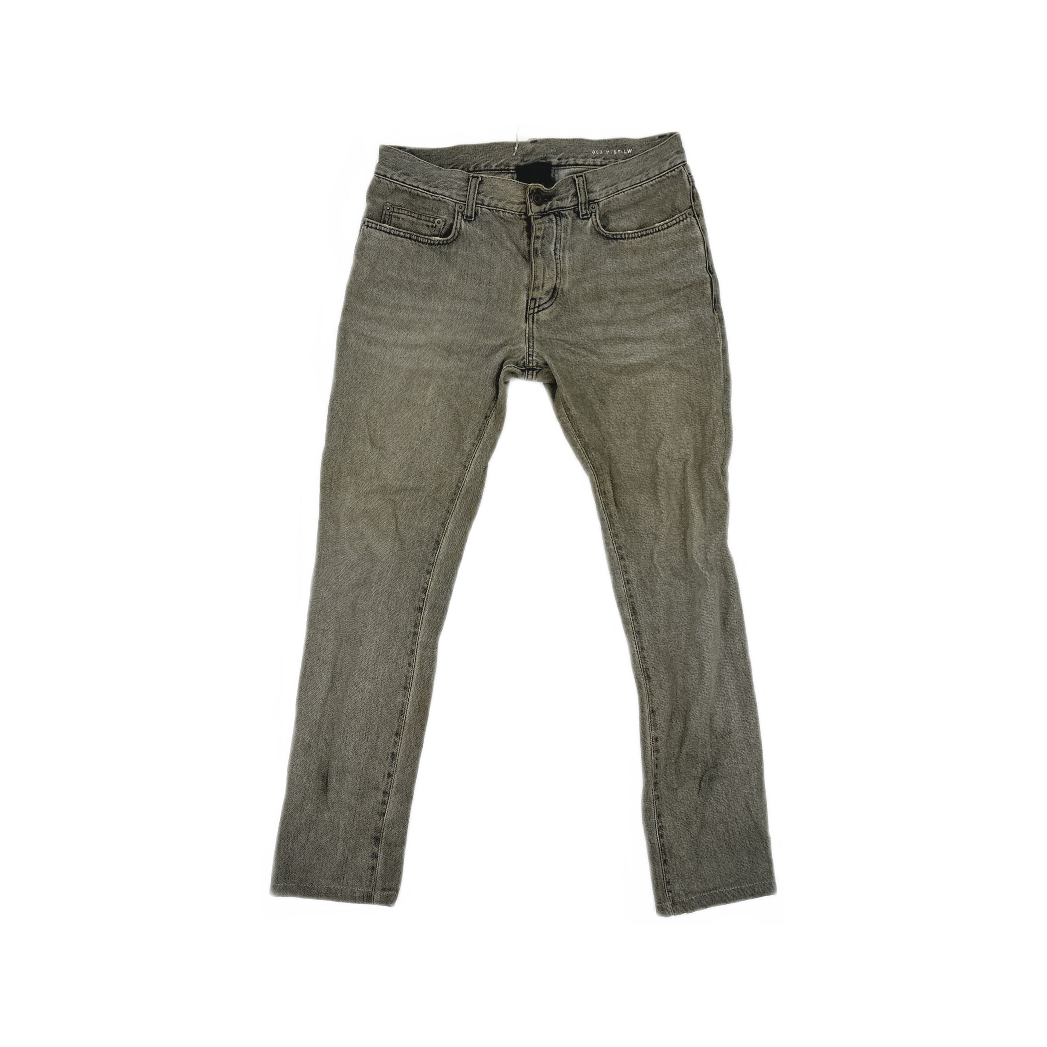 Saint Laurent Paris Saint Laurent Grey Denim Jeans Size 30 Size US 30 / EU 46 - 1 Thumbnail