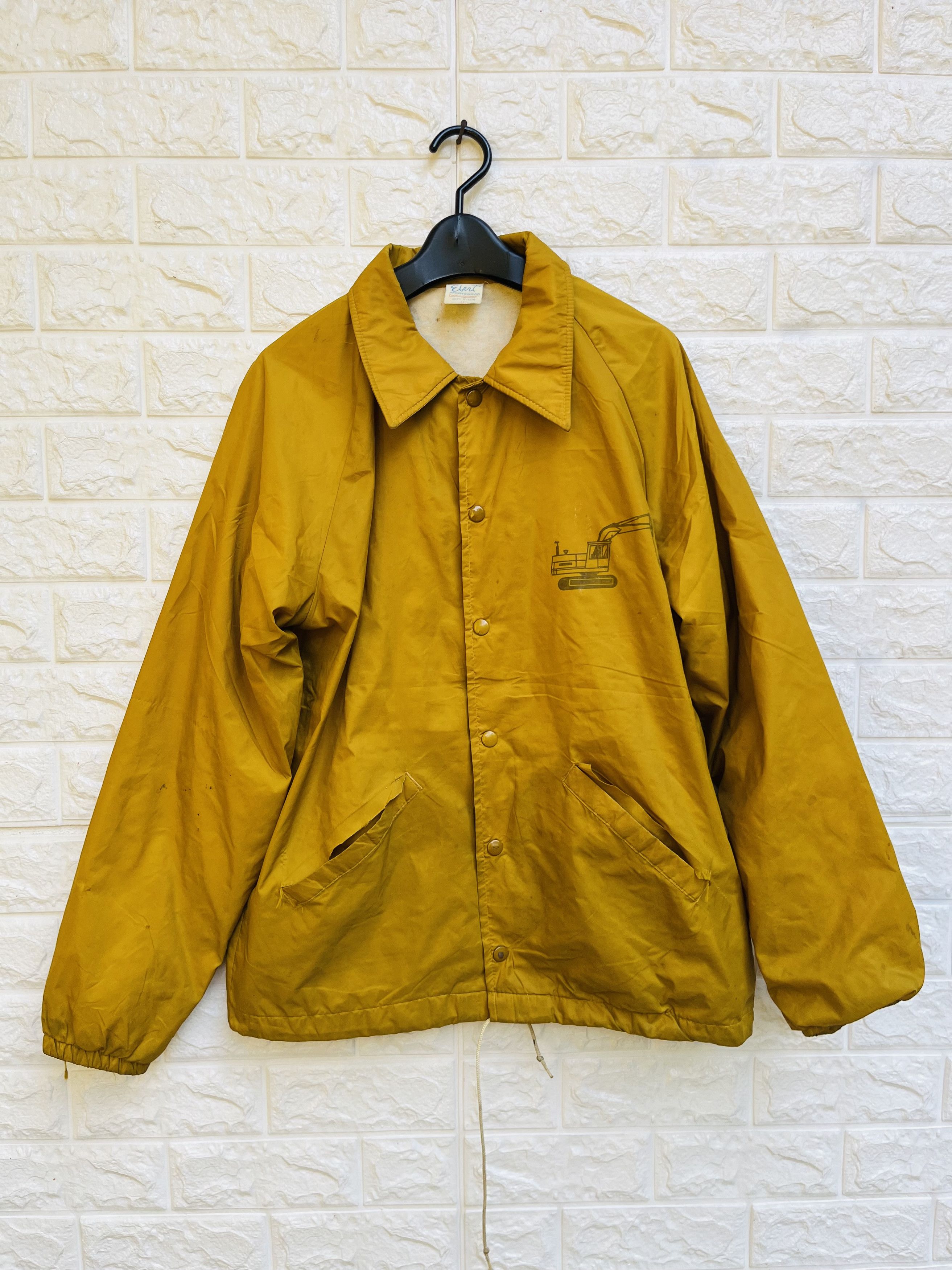 image of Vintage 60S Ebert Sportwear Streetwear Fashion Style in Coco Brown, Men's (Size Large)