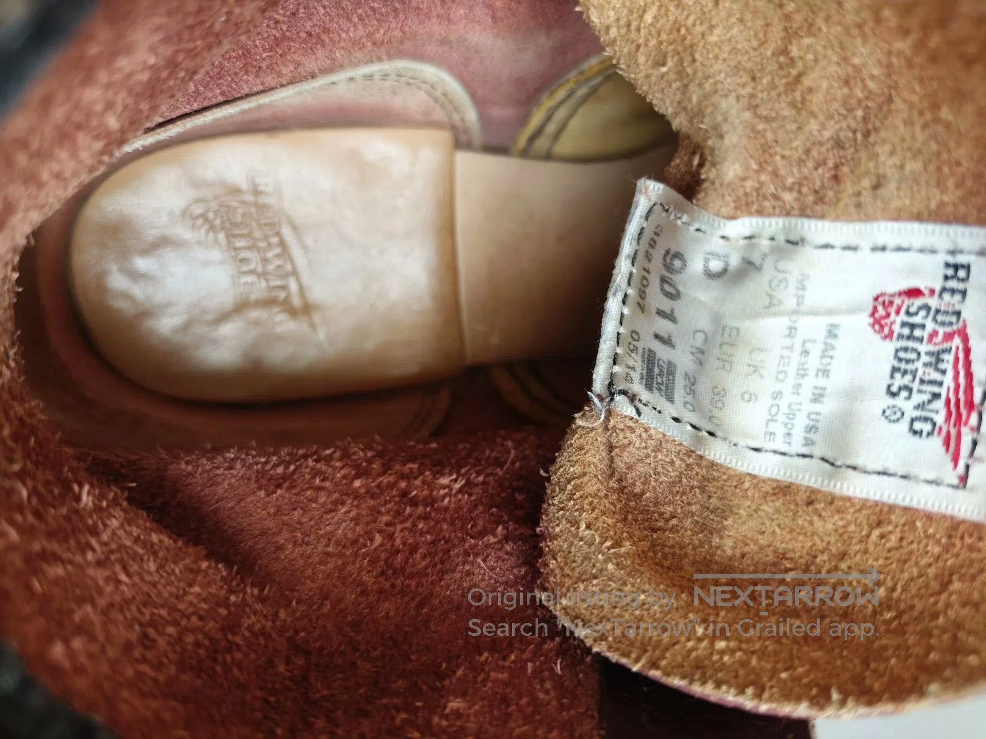 Red Wing Redwing 9011 Beckman Old Version. Size US 7 / EU 40 - 8 Thumbnail
