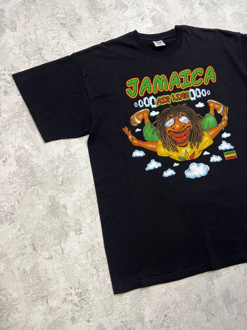 Band Tees Vintage Mister Rasta Jamaica Air Line T-Shirt Size US XL / EU 56 / 4 - 2 Thumbnail