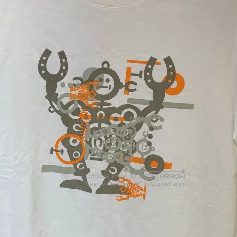 Hermes Hermes White T-shirt Size S / US 4 / IT 40 - 4 Thumbnail