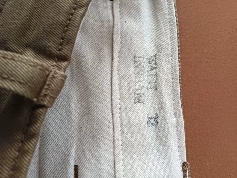 The Real McCoy's The REAL McCOY'S Size MKhaki Cotton Trousers Size US 28 / EU 44 - 8 Thumbnail