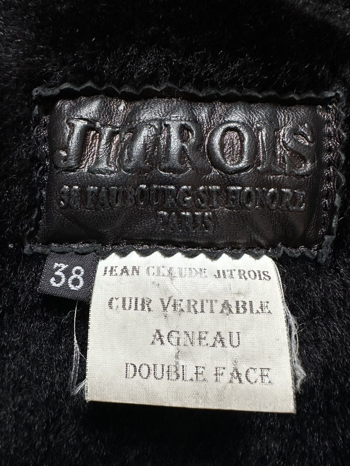 Jitrois JITROIS Paris Black Shearling Leather Agneau Double Face Size S / US 4 / IT 40 - 5 Thumbnail
