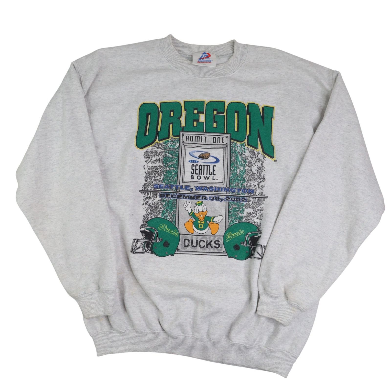 Vintage VTG 2002 Univeristy of Oregon Seattle Bowl Sweatshirt Size US L / EU 52-54 / 3 - 1 Thumbnail