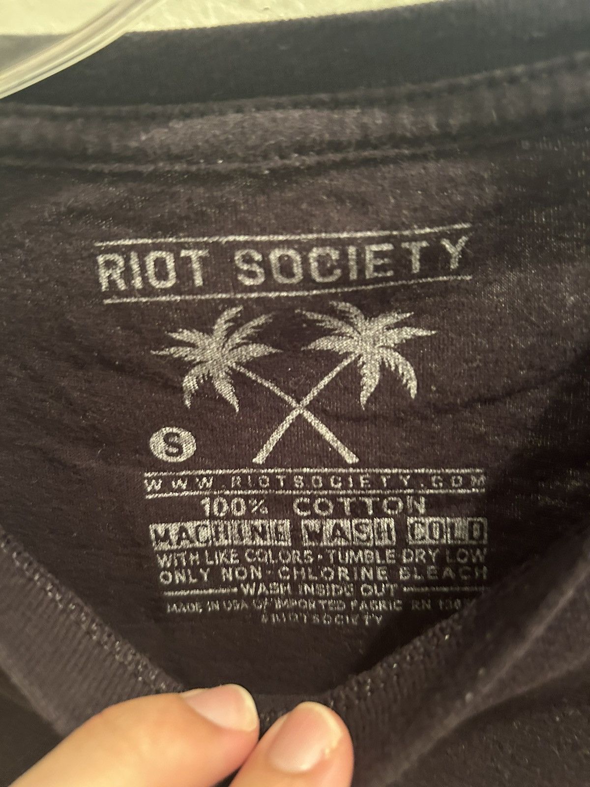 Japanese Brand RIOT SOCIETY Japan Tiger Tee Size US S / EU 44-46 / 1 - 3 Thumbnail