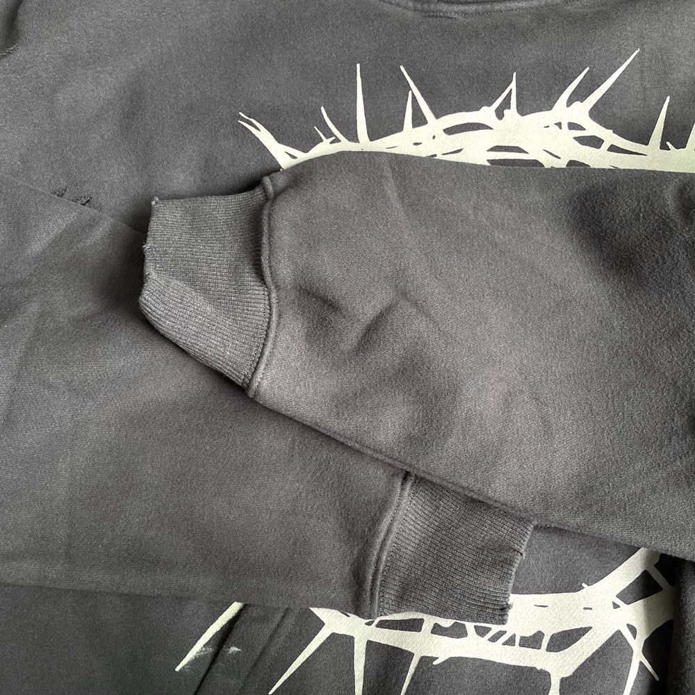 Japanese Brand × Vintage Streetwear Washed Old Fleece Hoodie Size US S / EU 44-46 / 1 - 6 Thumbnail