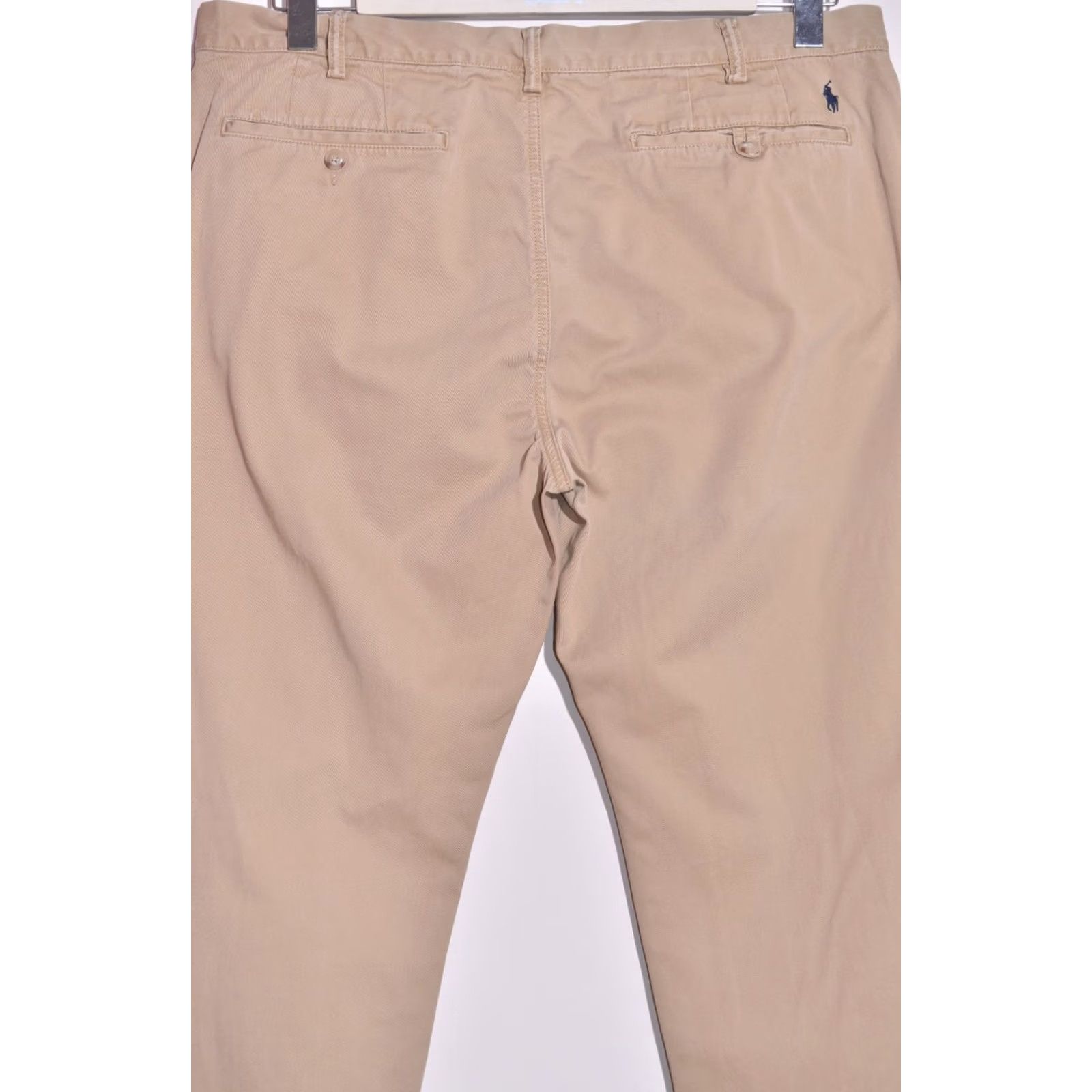 Polo Ralph Lauren Polo Ralph Lauren Chino Trousers Mens Beige Cotton Flat Front Size W38 L32 Size US M / EU 48-50 / 2 - 4 Thumbnail