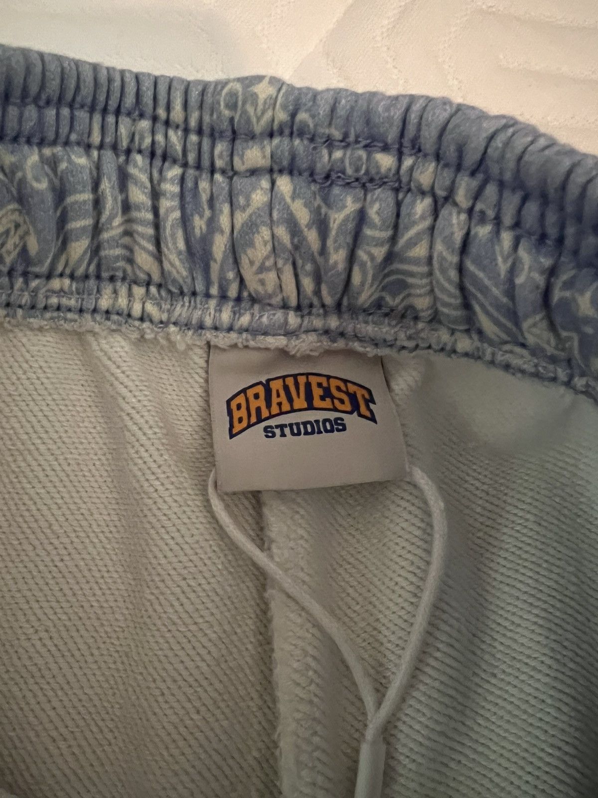 Bravest Studios Bravest Studios Blue Paisley Shorts Size US 36 / EU 52 - 3 Thumbnail