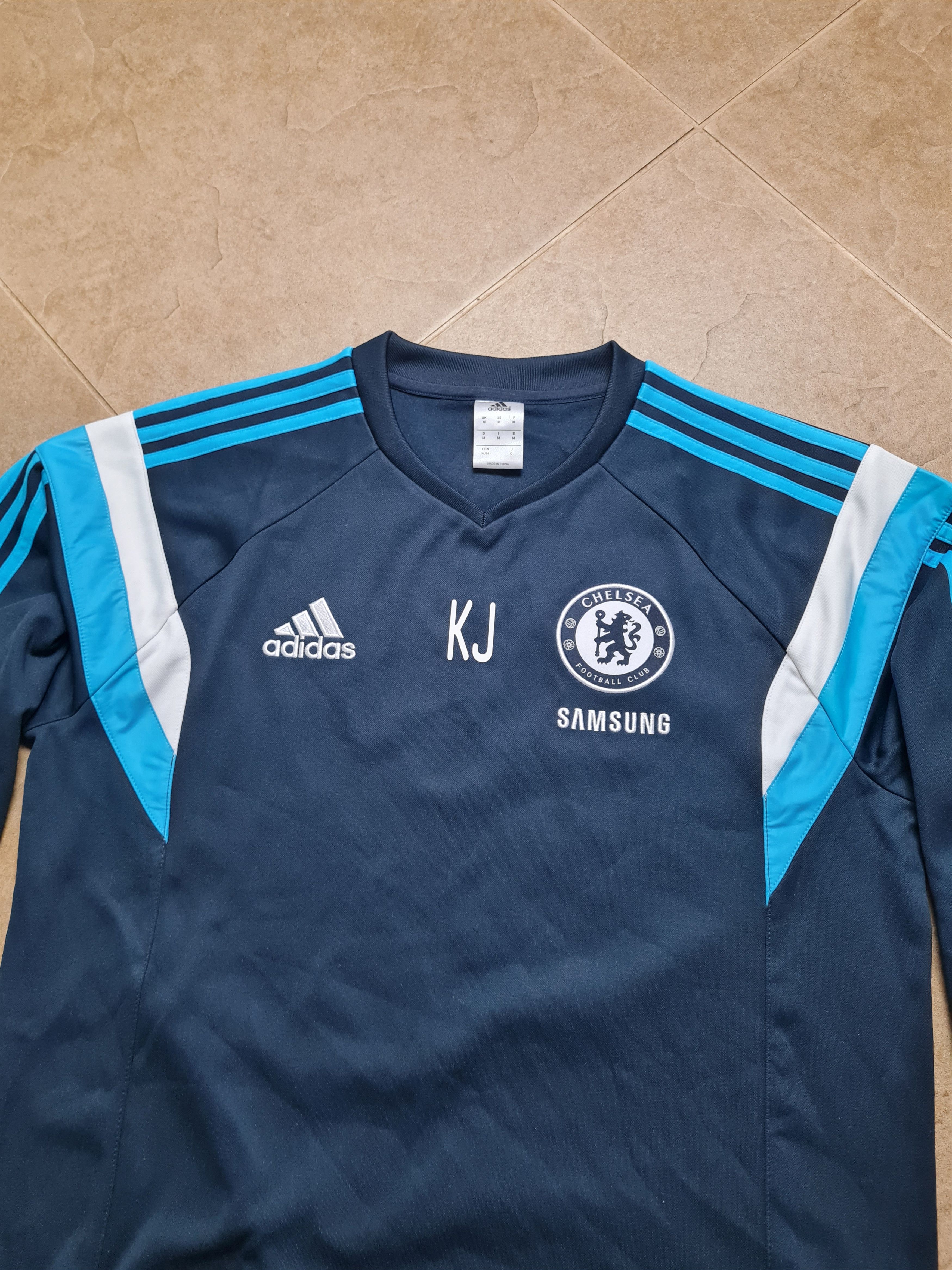 Adidas Sweatshirt Chelsea FC 2014/15 Adidas Big Logo Training Shirt Size US M / EU 48-50 / 2 - 16 Thumbnail
