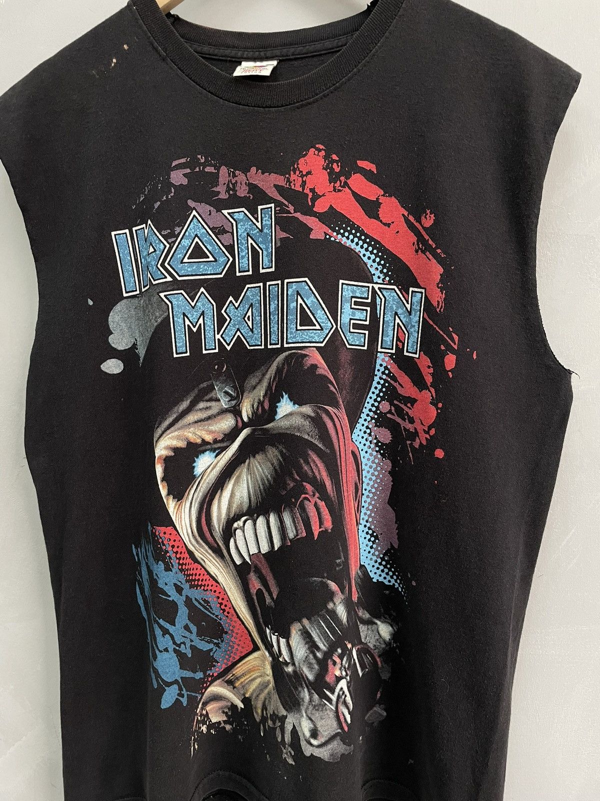 Iron Maiden Rare 2000s iron maiden tank top t shirt band tees Size US L / EU 52-54 / 3 - 3 Thumbnail