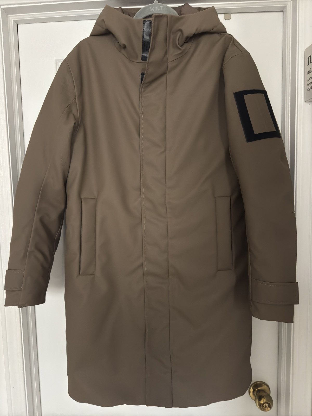 Rains Rains Waterproof Glacial Coat - Wood - S Size US S / EU 44-46 / 1 - 1 Thumbnail